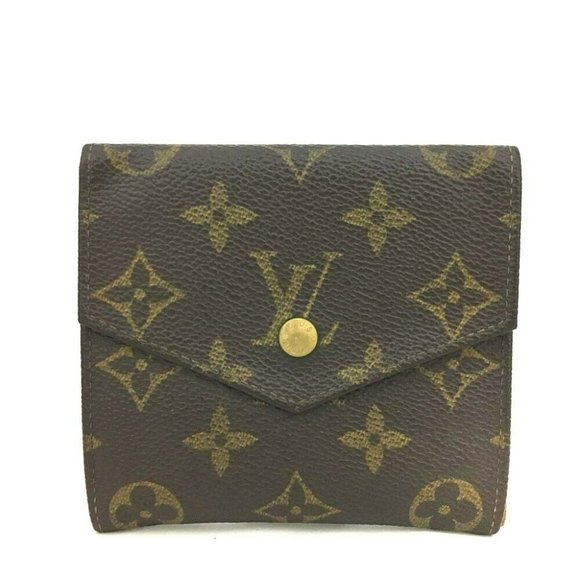 Louis Vuitton Dark Brown Monogram Wallet - Picture 1 of 8